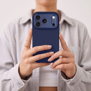 Tech-Protect Uniq MagSafe CC dėklas iPhone 18 Pro Max / 17 Pro Max, tamsiai mėlynas