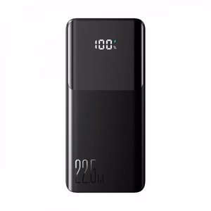Išorinė baterija Joyroom JR-PBF19 juoda 10000mAh 22.5W (PD / QC3.0) + integruoti Type-C / Lightning laidai