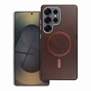 Case for Samsung A36 Gentleman Mag Cover compatible with MagSafe brown