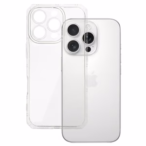 Armor atsparus smūgiams dėklas telefonui Iphone 16 Pro Max - skaidrus