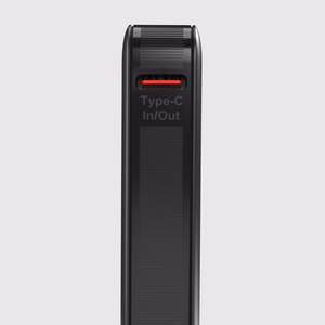 Išorinė baterija SBS NanoTube 5000 mAh Aukšto tankio - juoda