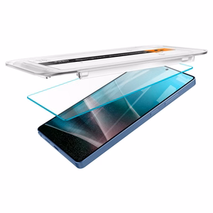 Spigen Glas.tR EZ Fit grūdinto stiklo apsauga Samsung Galaxy S25 Ultra (2 vnt.)