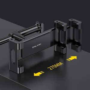 Blavec Automobilio laikiklis BH-17 prie galinės sėdynės galvos atramos (BH17-HRB) juodas