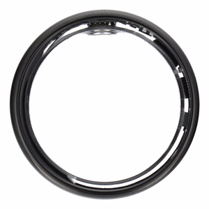 Smart Ring R11M - išmanusis žiedas iš plieno su įkrovimo stotele dydis 8 (18,1mm) juodas
