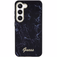 Guess GUHCS23SPCUMAK S23 S911 juodas/juodas kietas dėklas Marble