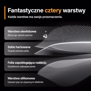 PanzerGlass Apsauginis stiklas su itin plačiu tinka su pozicionieriumi, skirtas iPhone 15 Plus