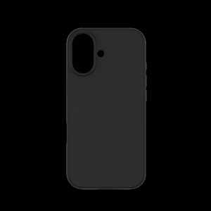 JUST MUST REGULAR DEFENSE silikoninis dėklas su MAGSAFE iPhone 17 juodas