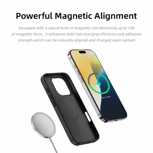 Rock Itin plonas Aramido pluošto Kevlar 600D dėklas Iphone 16 Pro juodas
