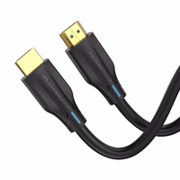 HDMI 2.1 Vention AANBF kabelis, 1 m, 8K 60 Hz / 4K 120 Hz (juodas)