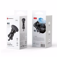 FORCELL F-GRIP MagElite magnetinis automobilio laikiklis oro angai juodas