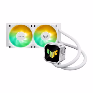 ASUS TUF Gaming LC III 240 ARGB White Edition Procesorius Universalusis skystinis aušintuvas 12 cm Balta
