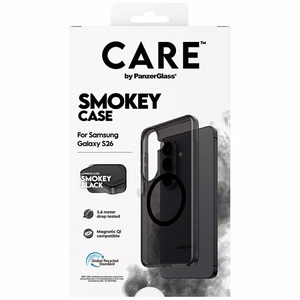CARE by PanzerGlass Urban Explorer Smokey dėklas w. juodas Qi Samsung Galaxy S26 - juodas