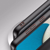 Dux Ducis Fino dėklas, pagamintas iš nailono, skirtas Samsung Galaxy A73, mėlynas