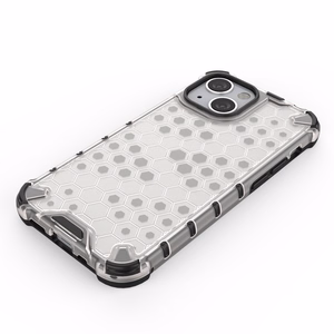 Honeycomb Case šarvu dangtelis su TPU buferiu iPhone 13 mini juodas