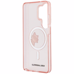 KARL LAGERFELD case for SAMSUNG S26 Ultra KLHMS26L6HCPSCP (Magnetic IML Peekaboo Choupette) pink