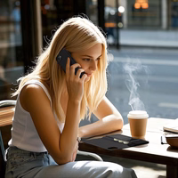 Tech-Protect Wallet MagSafe iPhone 16e dėklas - matinis juodas