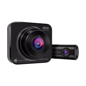 Navitel AR280 DUAL – Full HD automobilinis vaizdo registratorius su galine kamera