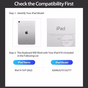 Dėklas su klaviatūra Dux Ducis DK Apple iPad 10.9 2022/iPad 11 2025 juodas