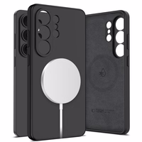 Tech-Protect Silikoninis MagSafe Dėklas for Samsung Galaxy S26 Ultra - juodas