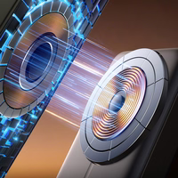 Joyroom JR-PBM02 22.5W 10000mAh išorinė baterija 3in1 magnetinė indukcinė suderinama su MagSafe su įmontuotu kabeliu - juoda