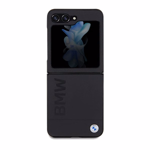 BMW odinis Hot Stamp dėklas telefonui Samsung Galaxy Z Flip 5 - juodas