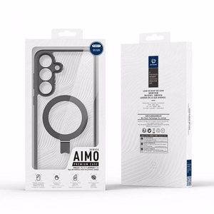 Telefono dėklas Dux Ducis Aimo Mag Stand Apple iPhone 16 Plus juodas