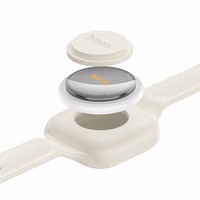 Lokatorius suderinamas su Apple Find My Hoco E91E apyrankės tipo pilkas