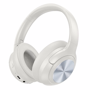 HOCO belaidės ausinės bluetooth ANC W54 pilkos