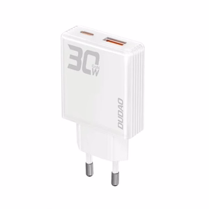 Įkroviklis Dudao A30EU baltas 30W (1xPD / 1xQC3.0)