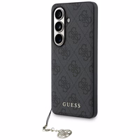 Guess dėklas 4G Classic Logo Charm MagSafe for Samsung Galaxy S26 juodas