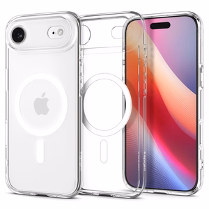 Spigen Ultra Hybrid Magnetinis dėklas telefonui iPhone 17 Air - Skaidrus ir baltas