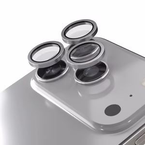 Etteri apsauginis stiklas kamerai iPhone 17 Pro / 17 Pro Max pilkas