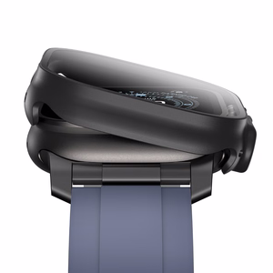 AmazingThing Radix grūdintas stiklas su dėklu Apple Watch UItra 3 49mm - Juodas