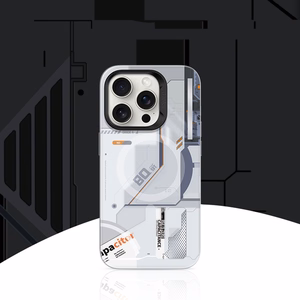 Benks Magnetinis Mecha serijos dėklas Iphone 16 Plus baltas
