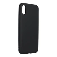 SILICONE dėklas telefonui IPHONE X, juodas