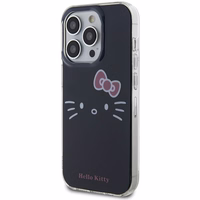 Hello Kitty IML Kitty Face Dėklas telefonui (m) iPhone 15 Pro Max - juodas (m)