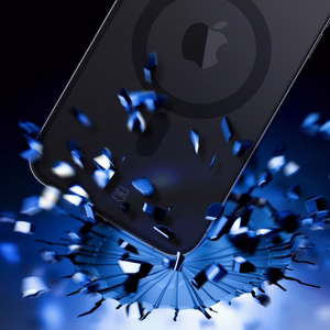 3mk Smoke Magnetinis dėklas telefonui su MagSafe iPhone 14 Pro - pusiau permatomas