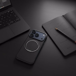 Dėklas EDGE FREE suderinamas su MagSafe skirtas IPHONE 17 Air juodas