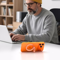 "Tech-Protect" MMR400 "Lamano" magnetinis žiedas telefonui - rožinio aukso spalvos