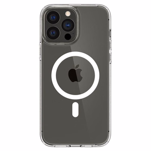 Spigen Ultra Hybrid Mag dėklas su MagSafe iPhone 13 Pro Max - baltas
