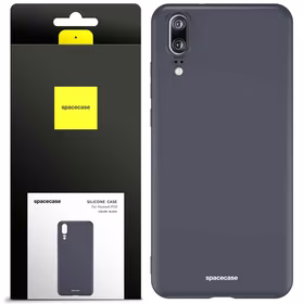 Spacecase silikoninis dėklas Huawei P20 juodas
