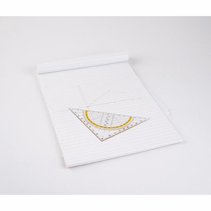 Topwrite geometrinis trikampis „3 viename“, 14 cm