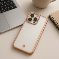 Silky Gold dėklas telefonui iPhone 16 6,1" rožinė