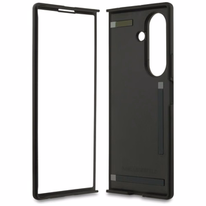 KARL LAGERFELD case for SAMSUNG Z Fold7 KLHMZFD7PSMLRKCK compatible with MagSafe (PU K&C) black