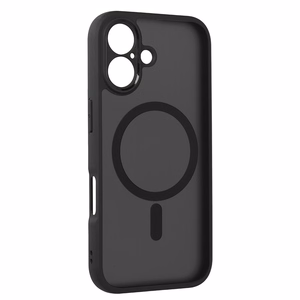 Pilnai matinis magnetinis dėklas Iphone 17 juodas