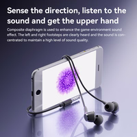 Yesido ausinės YH53 su mikrofonu juodos spalvos