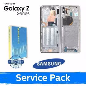LCD ekranas suderinamas su Samsung F946 Z Fold5 su rėmeliu / Ice Blue / (Service Pack)