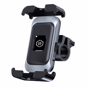 Blavec dviračio laikiklis BV-02 Velo vairui (BV02-HSB) sidabrinis-juodas