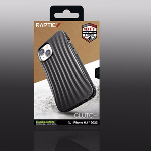 Raptic X-Doria Clutch dėklas telefonui iPhone 14 nugarėlė juoda