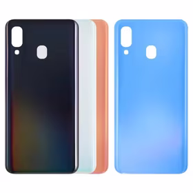 Galinis dangtelis skirtas Samsung A405 A40 2019 mėlynas HQ